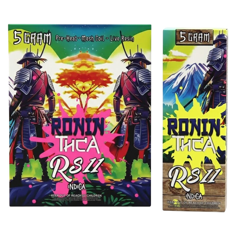 RONIN THCA 5 GRAM PENS - BOX OF 5