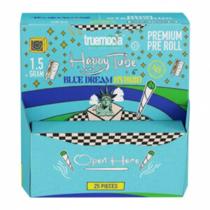 TRUEMOOLA HAPPY TUBE THCA BLUE DREAM HYBRID 1.5G  - BOX OF 25