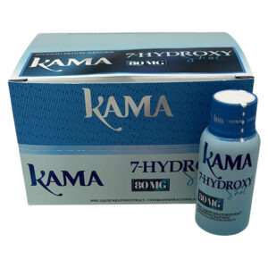 KAMA 7-HYDROXY SHOT NATURAL 80MG 30ML BOTTLE - BOX OF 12