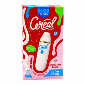 CEREAL LABS DELTA DISPOSABLE 3ML CHERRY LIME GELATO HYBRID - BOX OF 5