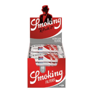 SMOKING FILTERS ULTRA SLIMS 150CT - BOX OF 34 POUCHES