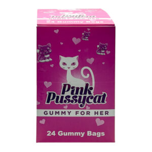 PINK PUSSYCAT 2 GUMMIES PER BOX 6G 0.2 OZ 24/CT