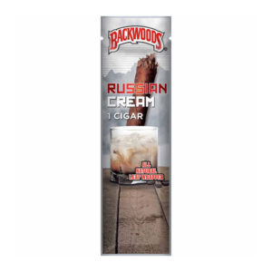 BACKWOODS SINGLES CIGAR RUSSIAN CREAM - DUAL BOX OF 12