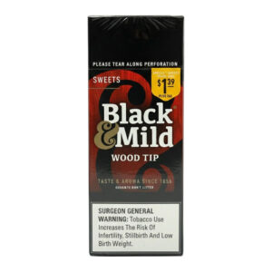 BLACK & MILD_WOOD TIP_SWEET_$1.39_25CT