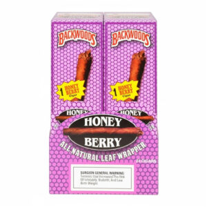 BACKWOODS SINGLES CIGAR HONEY BERRY - DUAL BOX OF 12