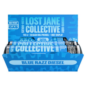 LOST JANE COLLECTIVE THCA 2G HASH HOLE PREROLL - BOX OF 20