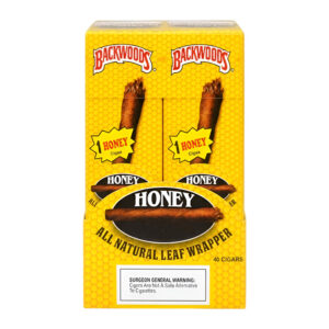 BACKWOODS SINGLES CIGAR HONEY - DUAL BOX OF 12
