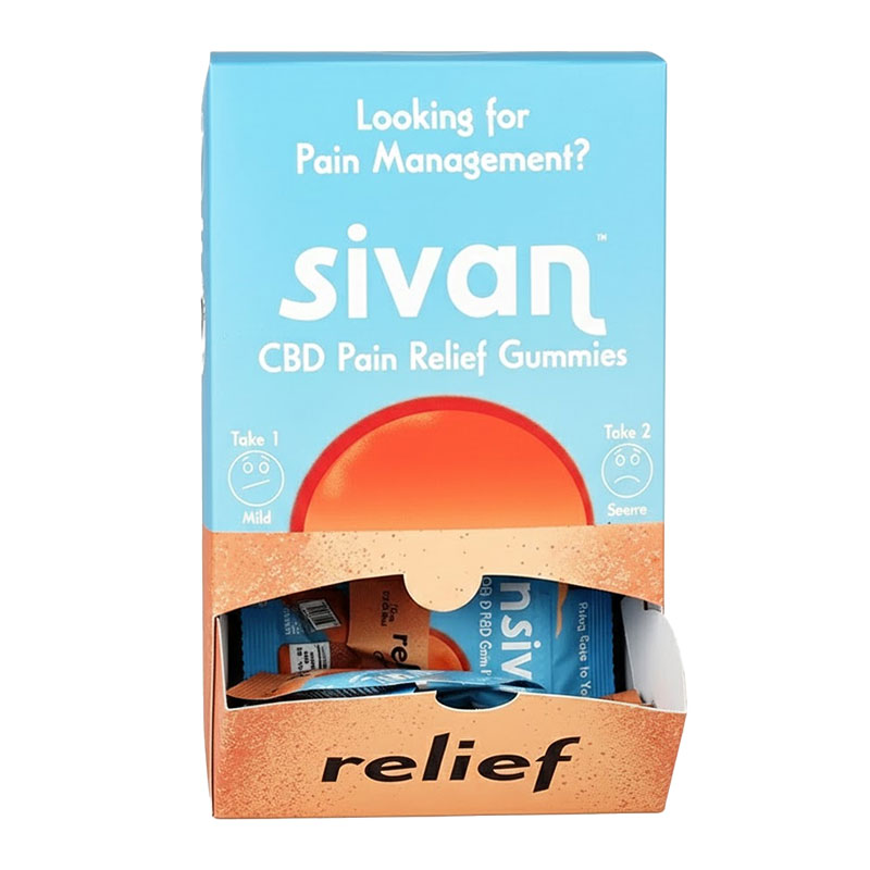 SIVAN CBD GUMMIES 5 GUMMIES PK - BOX OF 10