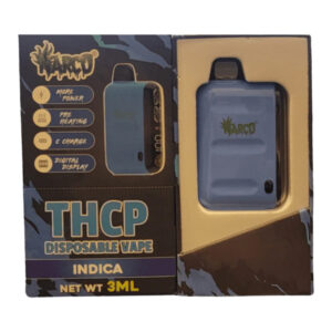 NARCO-THCP DISPOSABLE VAPE-ZA BERRIES INDICA-3ML-BOX OF 5