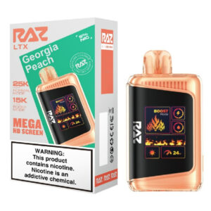 RAZ LTX 25K GEORGIA PEACH 5% - BOX OF 5