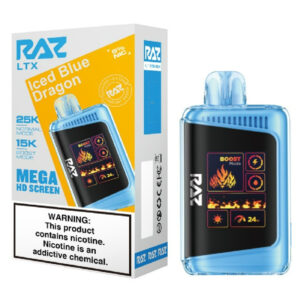 RAZ LTX 25K ICED BLUE DRAGON 5% - BOX OF 5