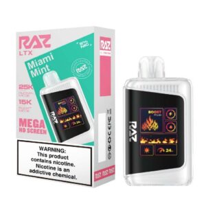 RAZ LTX 25K MIAMI MINT 5% - BOX OF 5