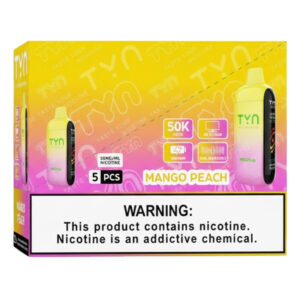 TYN 50K PF MANGO PEACH 5%- BOX OF 5