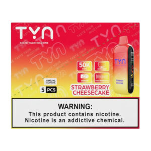 TYN 50K PF STRAWBERRY CHEESECAKE 5%- BOX OF 5