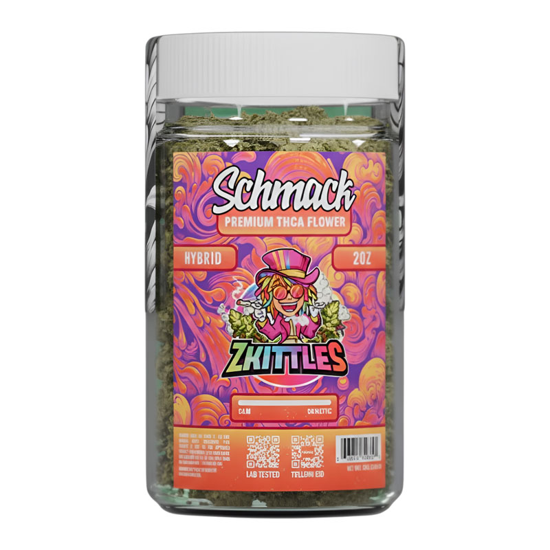 SCHMACK PREMIUM THCA FLOWER 2 OZ GLASS JAR