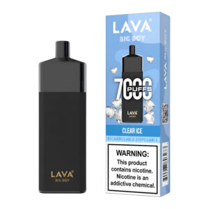 LAVA BIG BOY 7K CLEAR ICE 3% - BOX OF 10