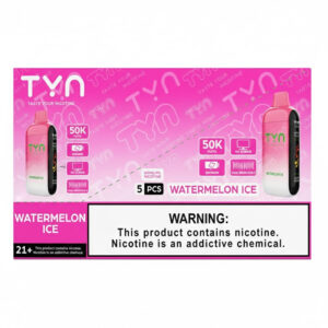 TYN 50K PF WATERMELON ICE 5%- BOX OF 5