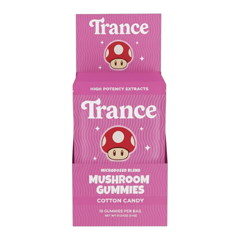 TRANCE MICRODOSED MUSHROOM GUMMIES - PACK OF 10