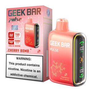 GEEK BAR PULSE 15K CHERRY BOMB 5% - BOX OF 5