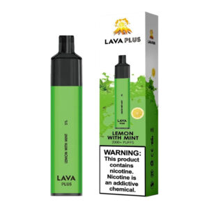 LAVA PLUS 2600PF LEMON WITH MINT 5% - BOX OF 10