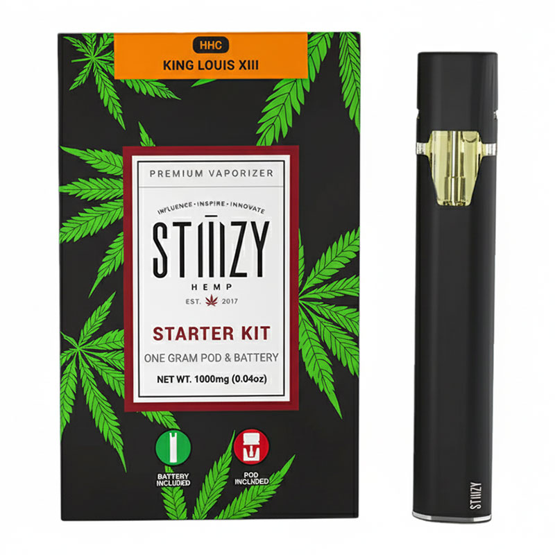 STIIIZY HEMP HHC STARTER KIT 1GM POD - BOX OF 5