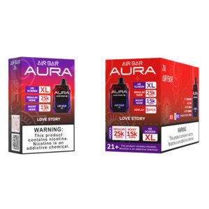 AIR BAR AURA 25K LOVE STORY 5% - BOX OF 5