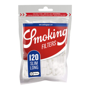 SMOKING FILTERS SLIMS 120CT - BOX OF 30 POUCHES