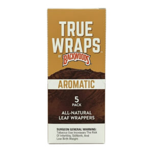 BACKWOODS TRUE WRAPS 5PK - BOX OF 16