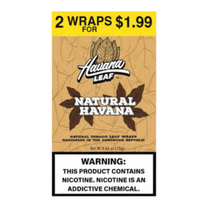 HAVANA LEAF 2PK 2 FOR $1.99 - BOX OF 20