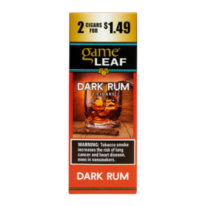 GAME LEAF_DARK RUM_2 FOR $1.29