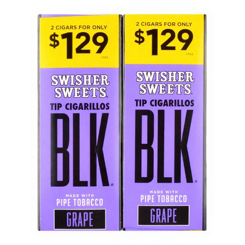 BLK TIP CIGAR 2FOR $1.29 15/2CT