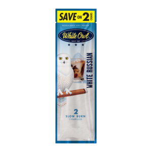 WHITE OWL 2PK WHITE RUSSIAN CIGAR - DUAL BOX OF 15 POUCHES