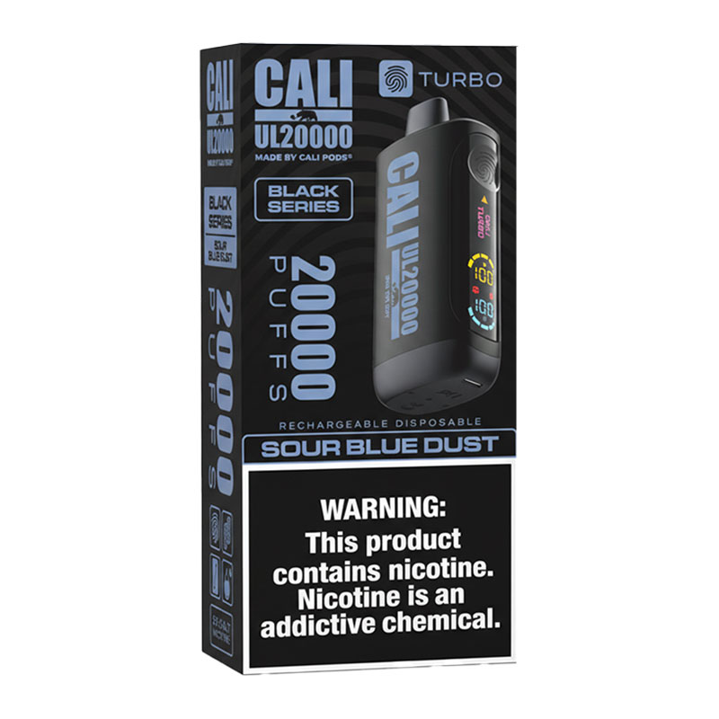 CALI UL 20K BLACK SERIES SOUR BLUE DUST 5% - BOX OF 6