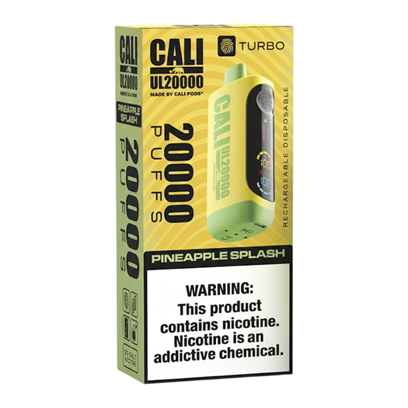 CALI UL 20K PINEAPPLE SPLASH 5% - BOX OF 6