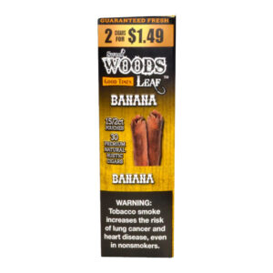 SWEET WOODS LEAF_BANANA_2 FOR $1.49