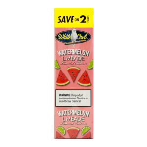 WHITE OWL 2PK WATERMELON LIMEADE CIGAR LIMITED EDITION - DUAL BOX OF 15 POUCHES