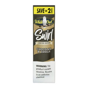 WHITE OWL 2PK CHOCOLATE & VANILLA CIGAR - DUAL BOX OF 15 POUCHES