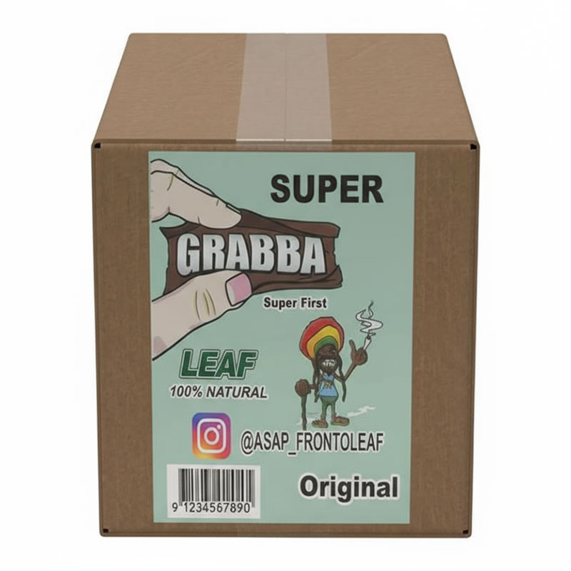 SUPER FIRST GRABBA LEAF - BOX OF 100 POUCHES