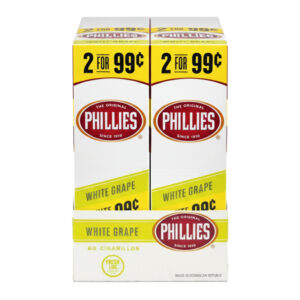 PHILLIES BLUNT_WHITE GRAPE_2 FOR $0.99