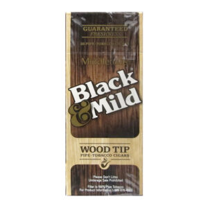 BLACK & MILD_WOOD TIP_ORIGINAL_25CT