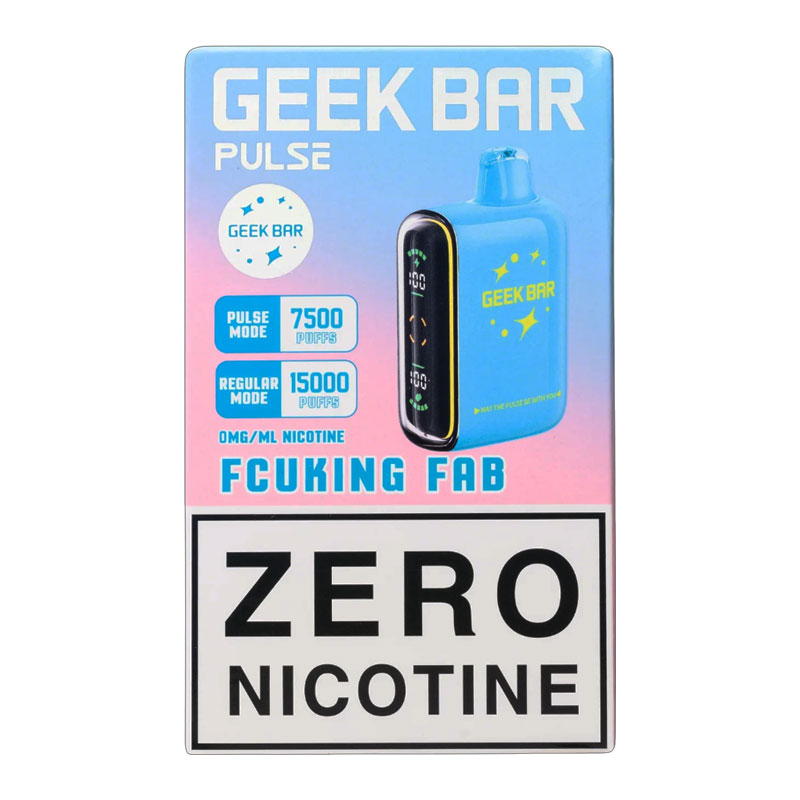 GEEK BAR PULSE 15K 0% - BOX OF 5