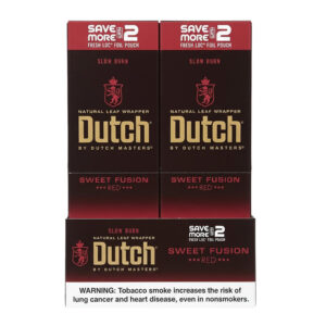 DUTCH MASTERS SWEET FUSION RED 2FOR $1.29