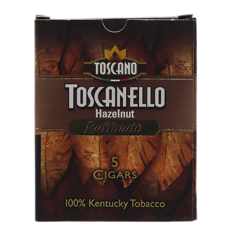 TOSCANO 5PK TOSCANELLO HAZELNUT RAFFINATO - BOX OF 10