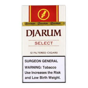 DJARUM FILTERED CIGARS 12PK - BOX OF 10