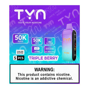 TYN 50K PF TRIPLE BERRY 5%- BOX OF 5