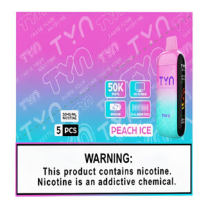 TYN 50K PF PEACH ICE 5%- BOX OF 5