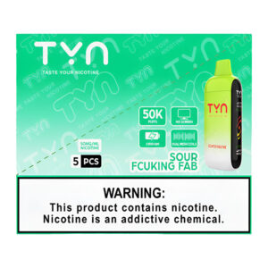 TYN 50K PF SOUR FCKING FAB 5%- BOX OF 5