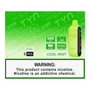 TYN 50K PF COOL MINT 5%- BOX OF 5
