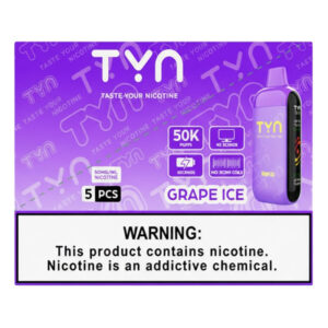TYN 50K PF GRAPE ICE 5%- BOX OF 5