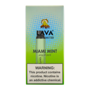LAVA PLUS LIMITED 4K MIAMI MINT 3% - BOX OF 10